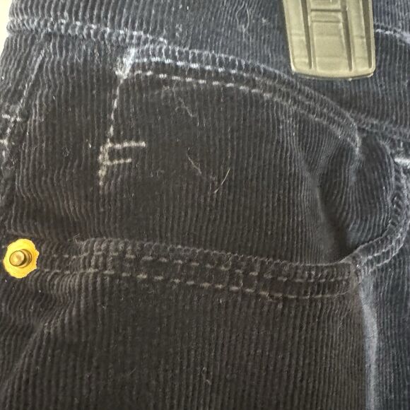 FRAME Le High Skinny Velvet Pants Trousers-Navy Blue Women’s Size 30 - Picture 6 of 7